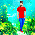 Cover Image of Télécharger Underwater Garden-Photo Editor  APK