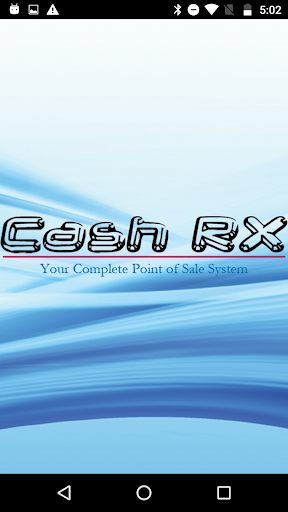 Android application CashRX POINT OF SALE screenshort