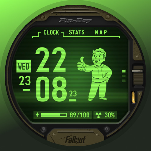 Fallout Pip-Boy Watch Face