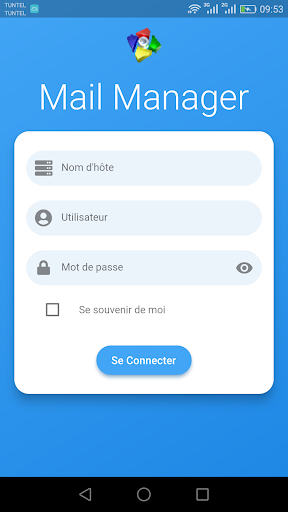Android application Mail Manager screenshort