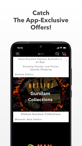 Gundam Express Australia Screenshot 1 - AppWisp.com
