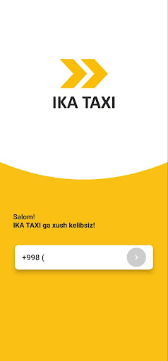 IKA Taxi client Screen 2