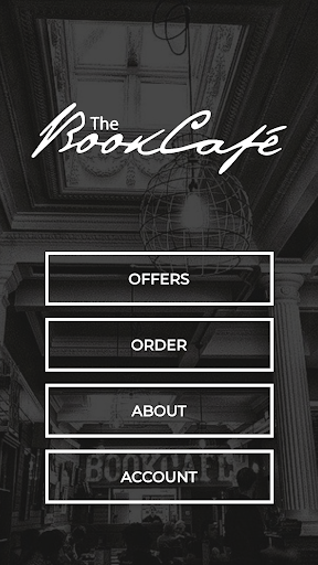 Android application The Book Cafe screenshort