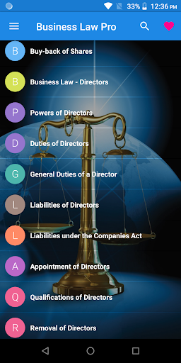Business Law pro Screen 3