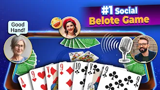 Game screenshot VIP Belote - Belote Online mod apk