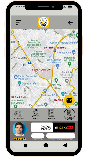mitaxi222 Pasajero Screen 2