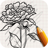 Draw Tattoo Flowers icon