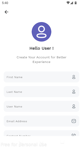 Android application Comked Provider screenshort