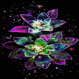 Abstract Magical Flowers LWP icon