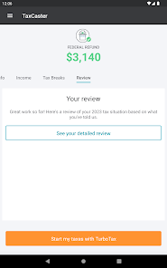 Turbotax taxcaster online