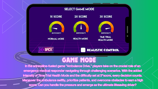 Ambulance Driver Screen 3