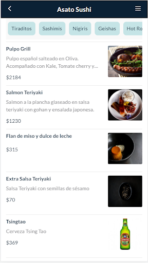 Asato Sushi Screen 2