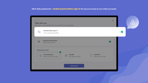Screenshot of Authenticator App - OneAuth