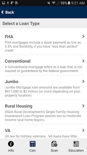 Military Home Loans Screen 3