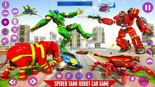 Spider Tank Robot Car Game 3d 1