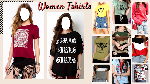 Android application Girls T Shirt Outfit Suits screenshort