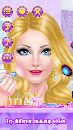 Hair Nail Salon Fashion Games - Screenshot 3