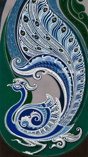 Peacock Rangoli Designs 2023