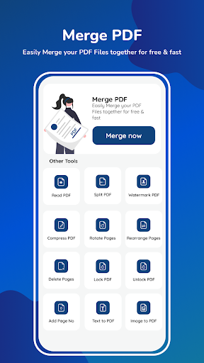 Merge PDF : Combine PDF Files Screen 2