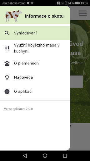 Informace o skotu Screen 3