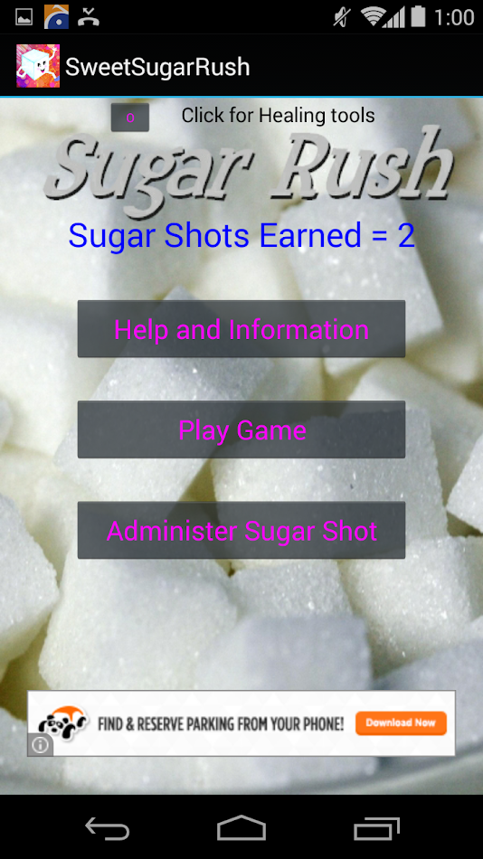 #1. Sweet Sugar Rush (Android) By: BantoRad