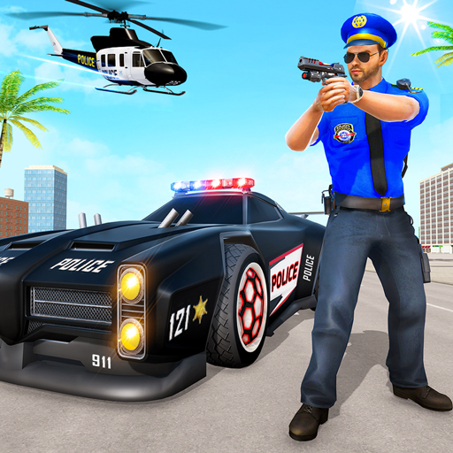 Police Car Chase Shooting Game