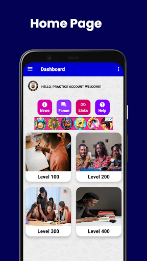 Android application GCTU Students screenshort