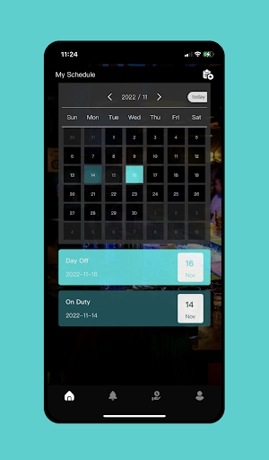 Android application MAA Pathivara Staff screenshort