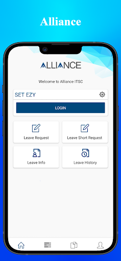 Android application AllianceITSC screenshort