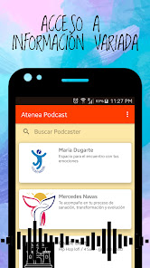Captura 2 Atenea Podcast android