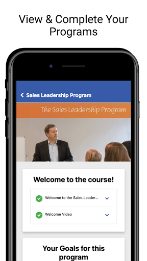 Android application Lead Australia Programs screenshort