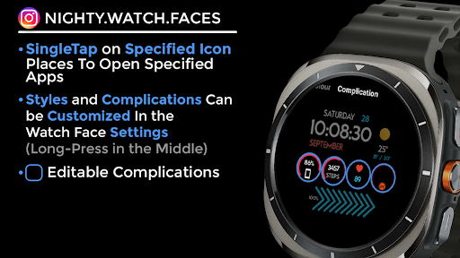 Nighty Digital 40 - watch face screenshot 12