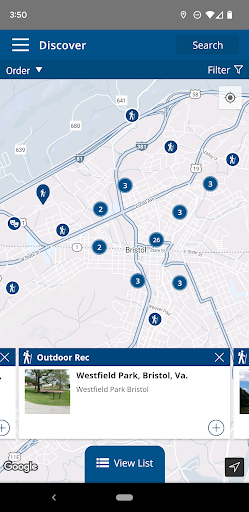 Screenshot of Discover Bristol TN | VA