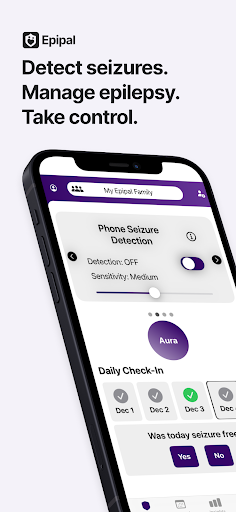 Epipal: Epilepsy Seizure Alert Screenshot 1 - AppWisp.com