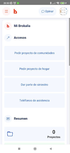 Android application Brokalia screenshort