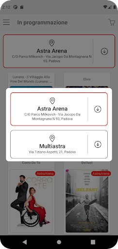 Multiastra Padova Screen 2
