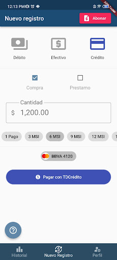 Android application NRadaR | Tus Finanzas screenshort