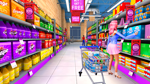 Android application Shopping Mall Game Supermarket screenshort