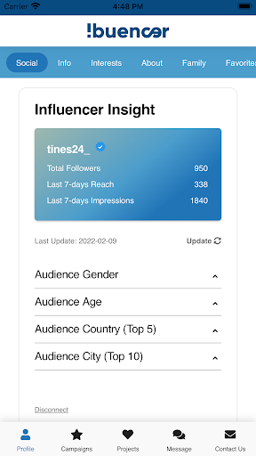 Ibuencer: Influencer Community Screen 2