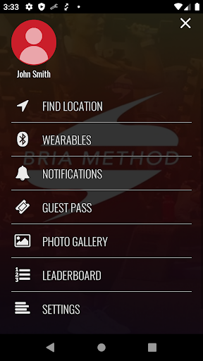 Bria Method Fitness Screen 3