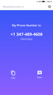 Mi número de teléfono Screenshot