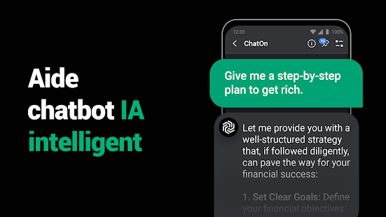 ChatOn - Chatbot IA français Capture d'écran
