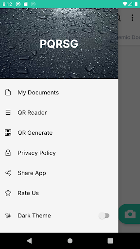 PQRSG - PDF & QR Code Cam Scan Screen 2
