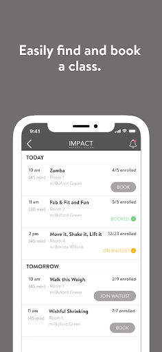 Screenshot of Impact Sports Club