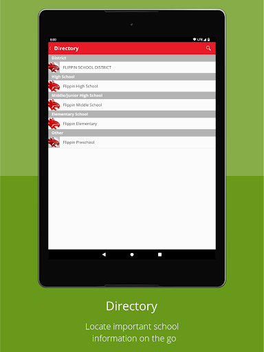 Flippin School District Screen 2