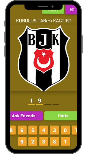 Android application Futbol Bilgi Oyunu screenshort