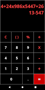 Simple Math Solver Calculator