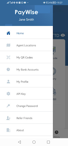 PayWise Mobile Wallet App Screen 3