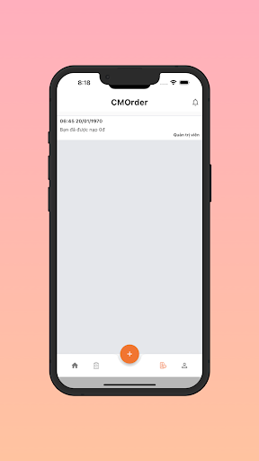 Android application CM Order 2023 screenshort