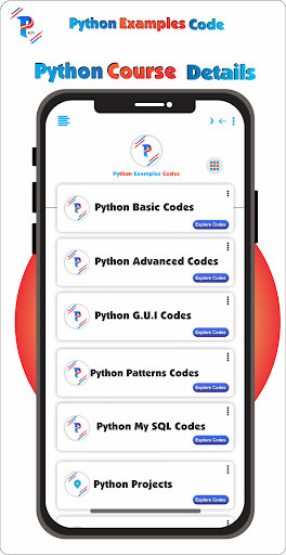 Python Examples Code Screen 2